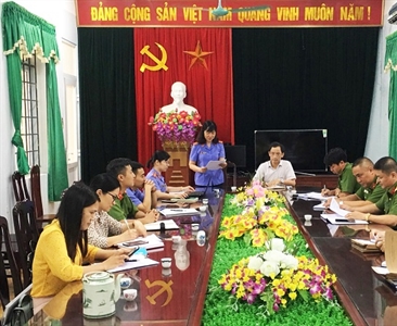 Viện KSND huyện Thanh Oai phối hợp liên ngành trực tiếp kiểm sát việc tiếp...